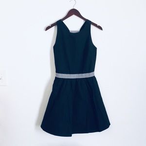 Hive & Honey Black Flare Dress with Pockets Small